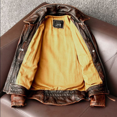 CHAQUETA DE CUERO Traff BRAWTA