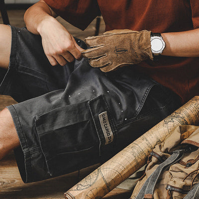 Pantalones Cortos Traff Dunegray