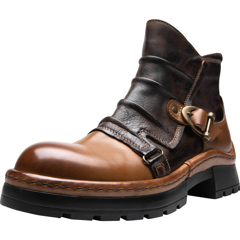 BOTAS DE MOTO RETRO HARLEY Traff