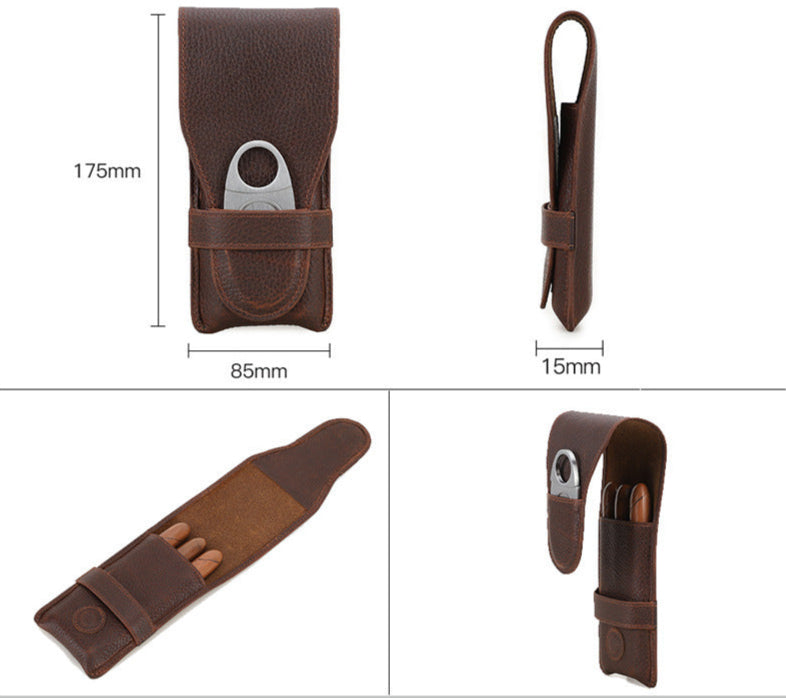 Funda Traff Slim Guard de Cuero Puro
