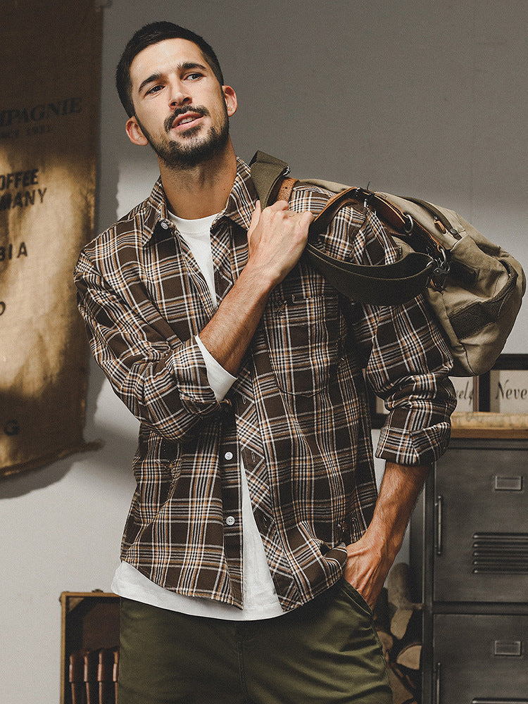 Traff Kyoto Grid Camisa