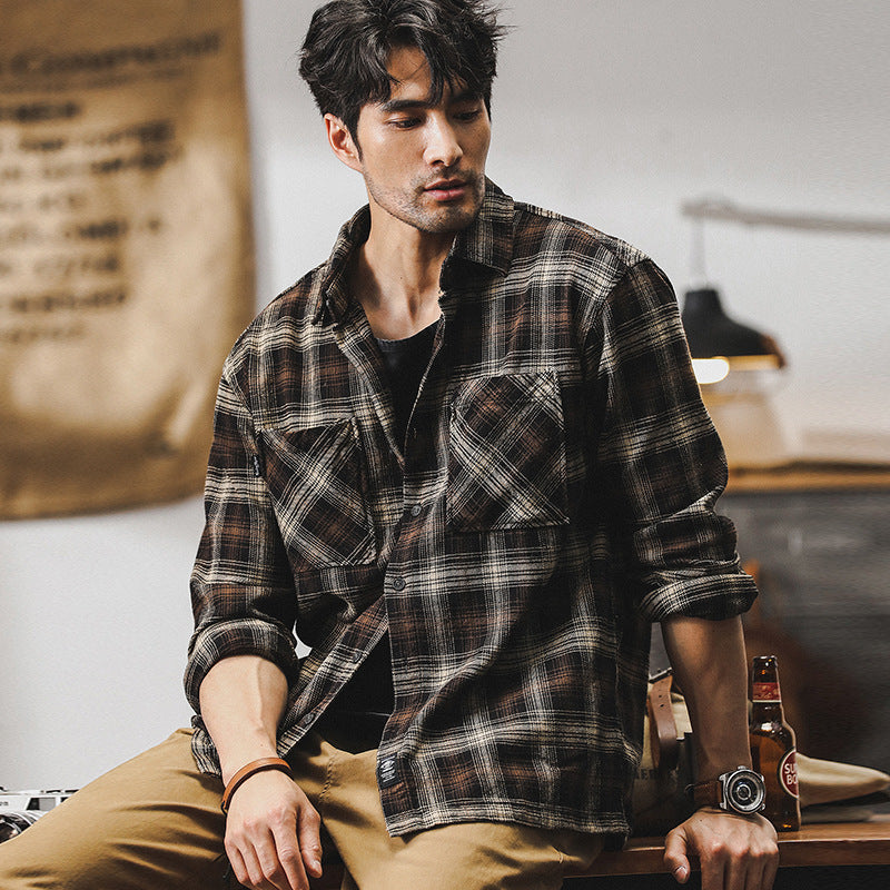 Camisa Traff Checkpoint Grid