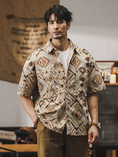 Traff Camisa Mosaico Místico