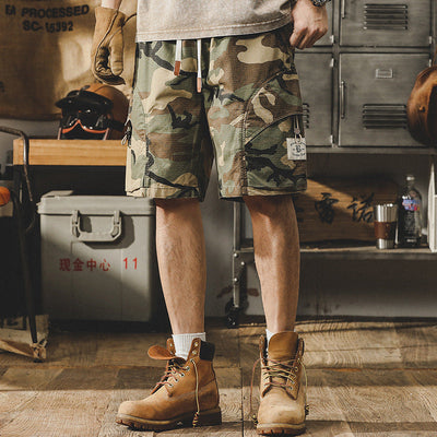 Traff Urban Camo Badge Short