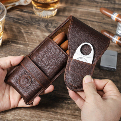 Funda Traff Slim Guard de Cuero Puro
