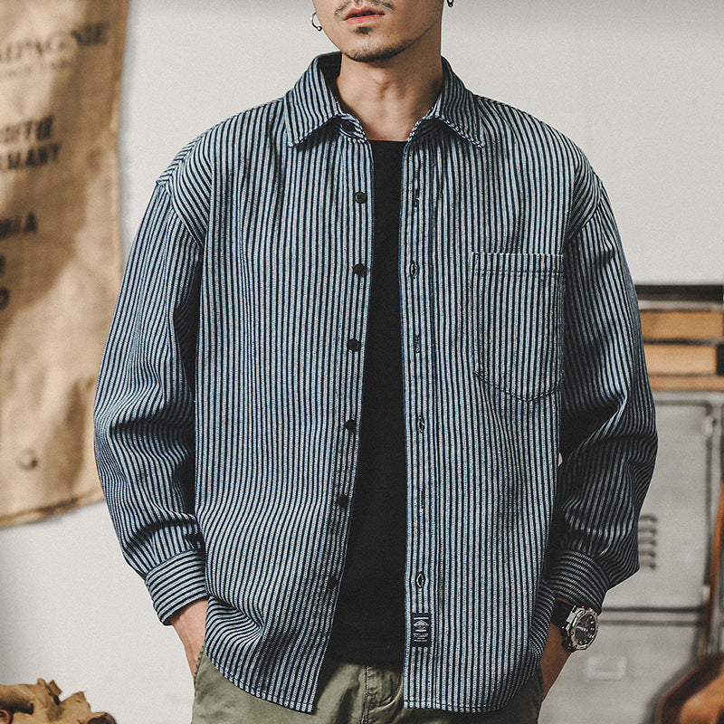 Traff Skyline Stripes Camisa