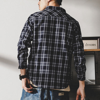 Traff Camisa Midnight Grid