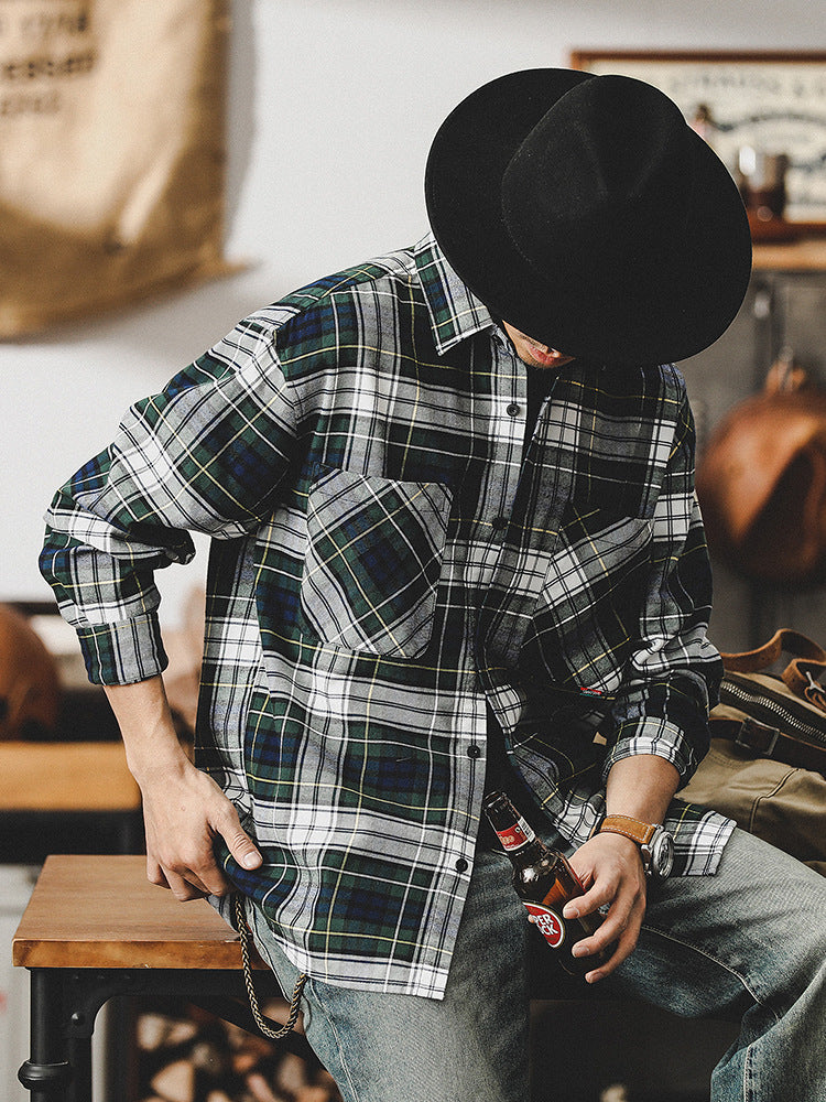 Traff Camisa Retro Grid Spirit