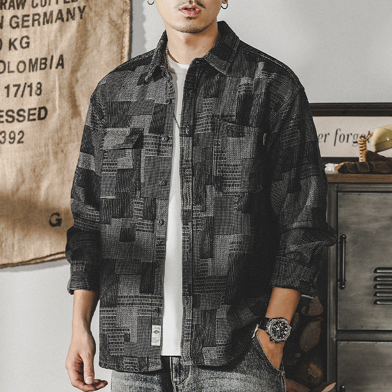 Traff Camisa Cuadros Índigo