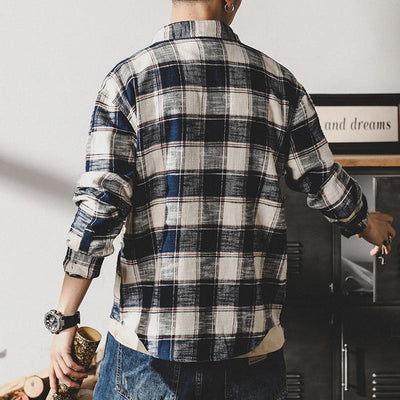 Camisa Traff Royal Grid