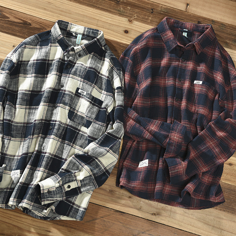 Camisa Traff Royal Grid
