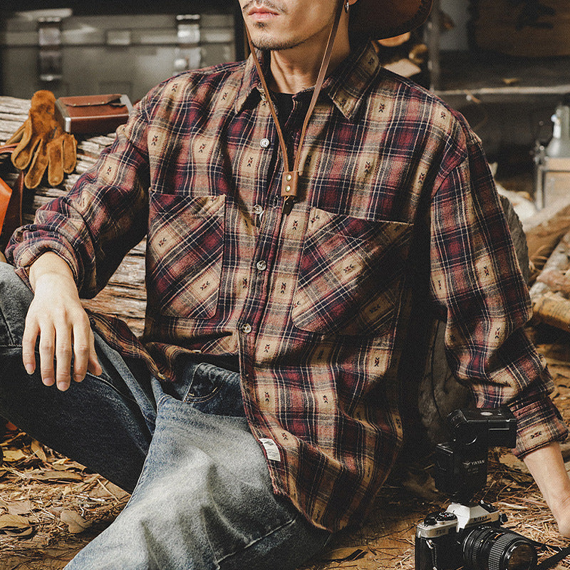 Camisa Traff Lumber Stone