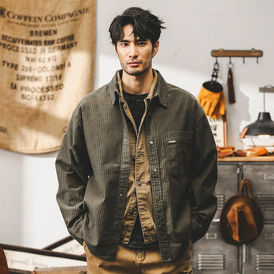 Camisa Traff Canyon Grid