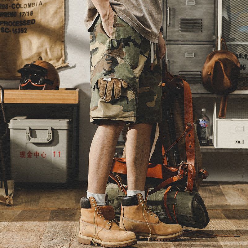 Traff Urban Camo Badge Short