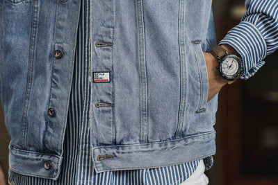 CHALECO DE DENIM Traff