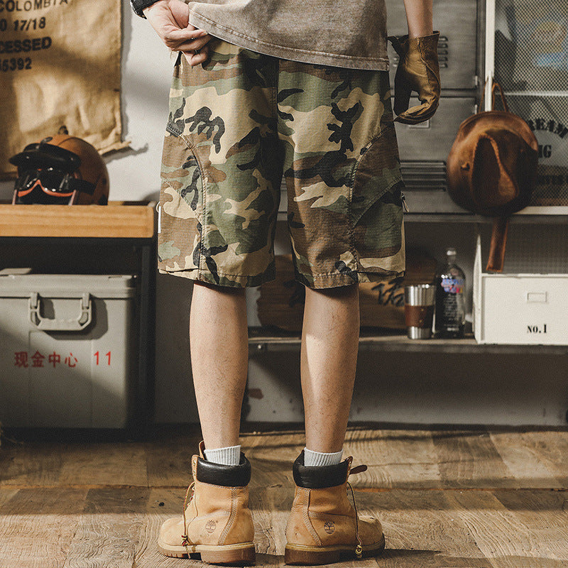 Traff Urban Camo Badge Short