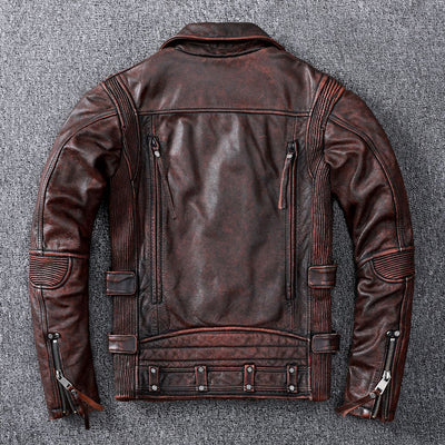 CHAQUETA DE CUERO Traff BRAWTA DECO