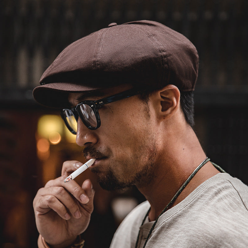 Gorra Vintage Traff Newsboy