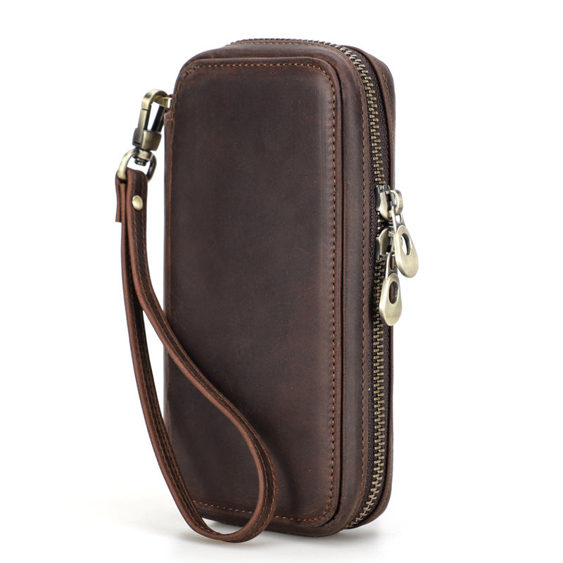 Traff Estuche Compacto de Cuero para Reloj