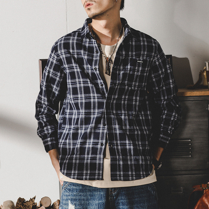 Traff Camisa Midnight Grid