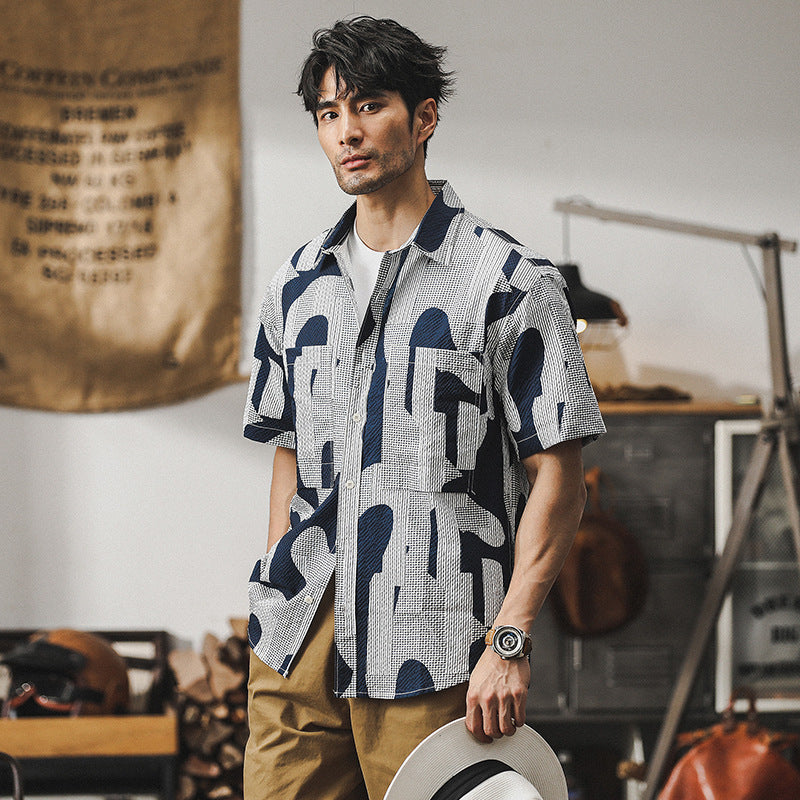 Camisa Traff Shadow Grid