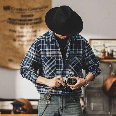 Traff Camisa Retro Grid Spirit