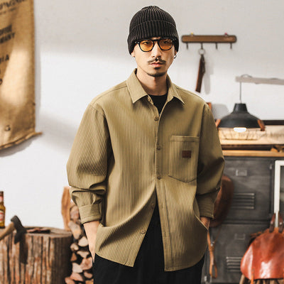 Traff Olive Supply Camisa