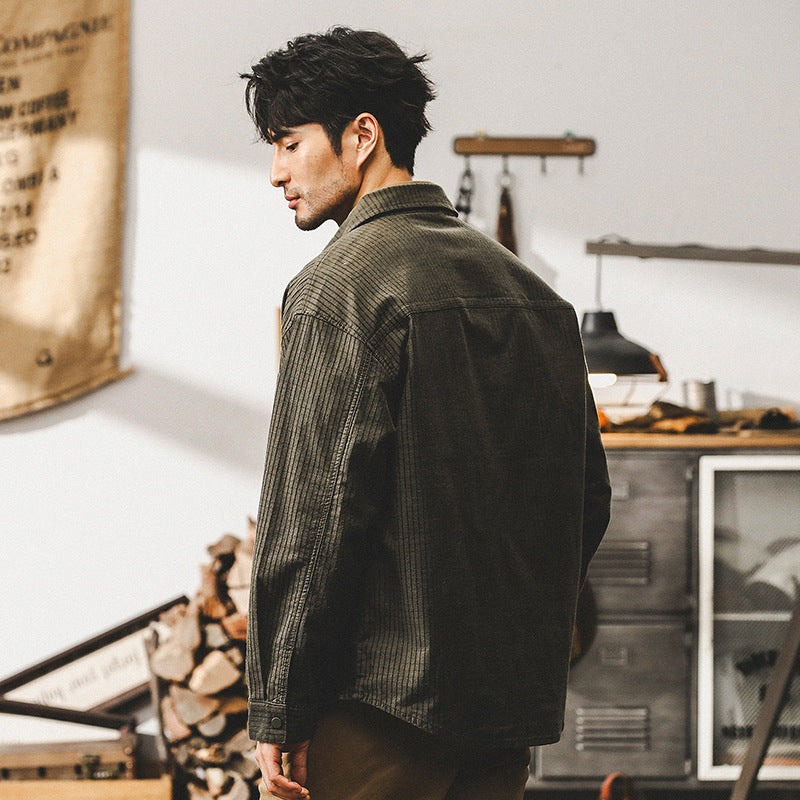 Camisa Traff Canyon Grid