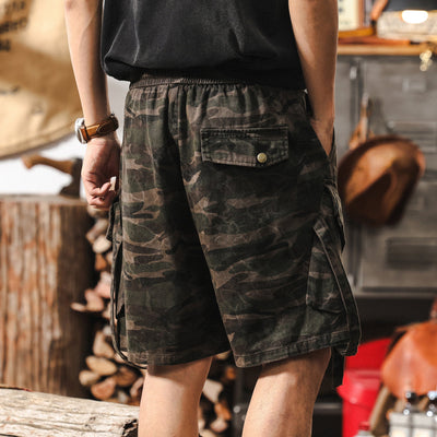 Traff Pantalones Cortos de Sombra del Ejército