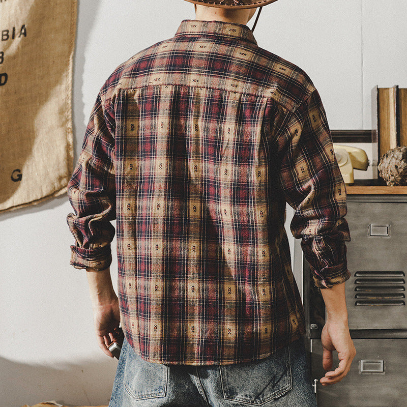 Camisa Traff Lumber Stone