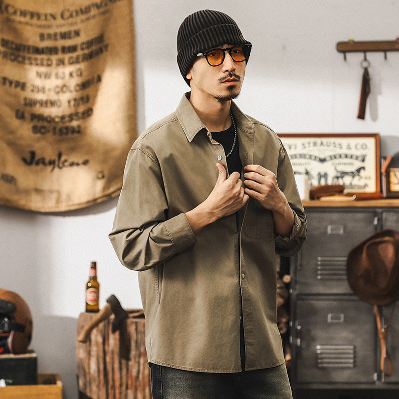Traff Hillcore Oliva Camisa