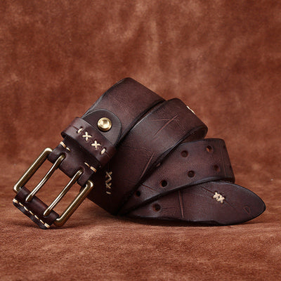 CINTURÓN DE CUERO Traff VGN905