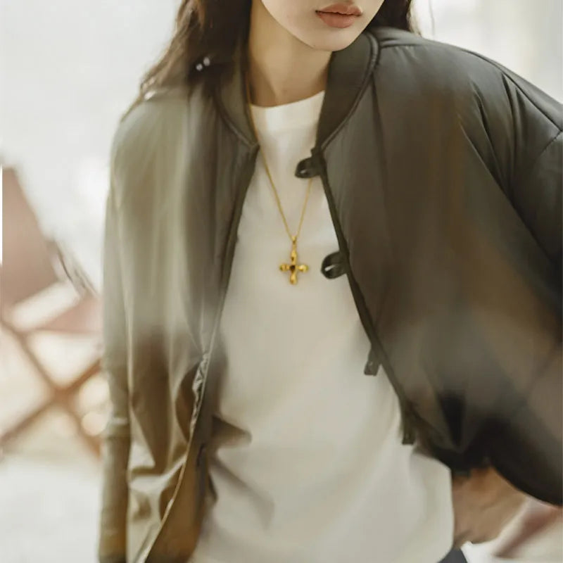 CHAQUETA REVERSIBLE Traff CON APLICACIONES