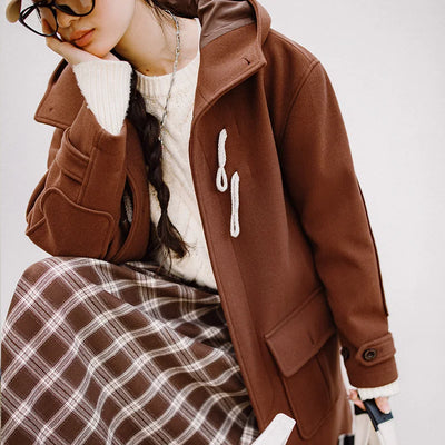 Abrigo de Estilo Universitario Vintage Traff