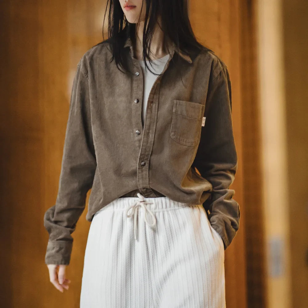 Camisa de Pana Vintage Traff
