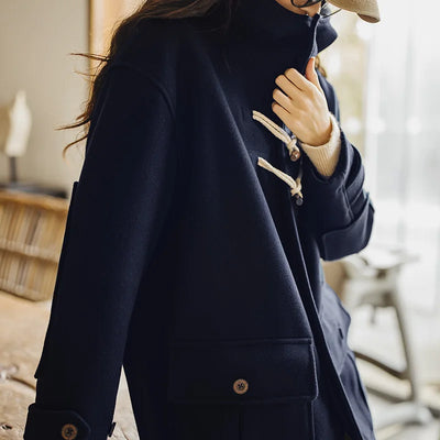 Abrigo de Estilo Universitario Vintage Traff