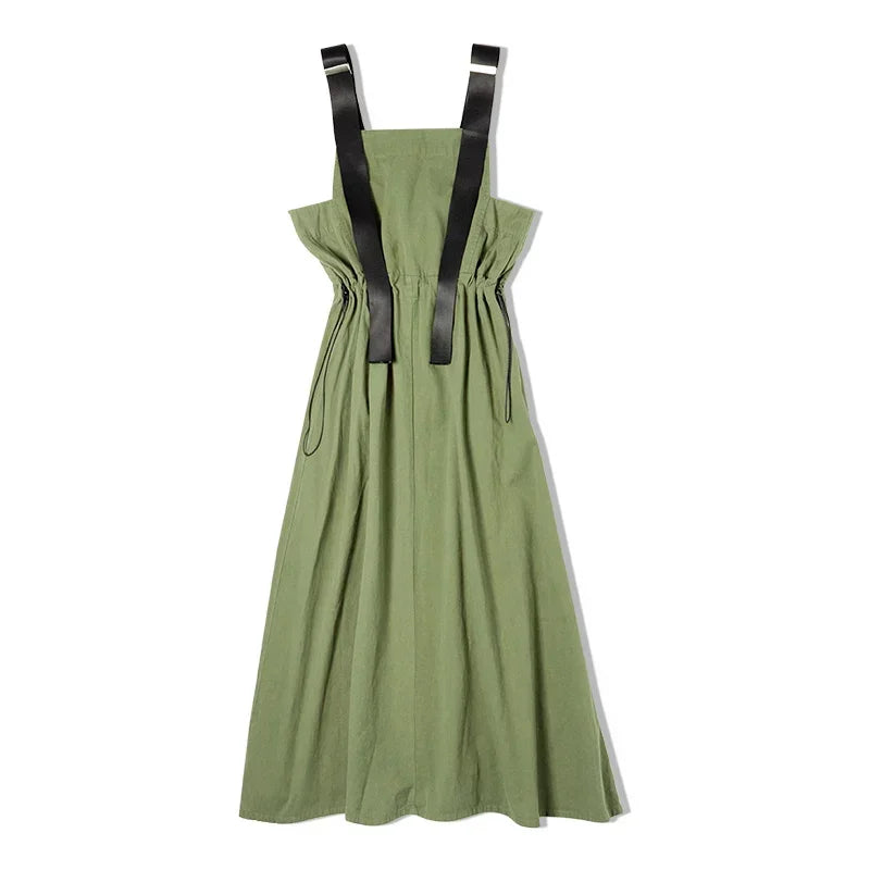 Traff Vestido de Verano sin Mangas para Mujer