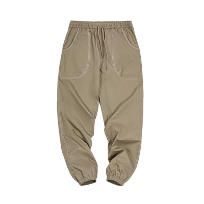 Maden Workwear American Casual Open-threaded Leggings Design Cityboy Silhouette Straight Pants for Men