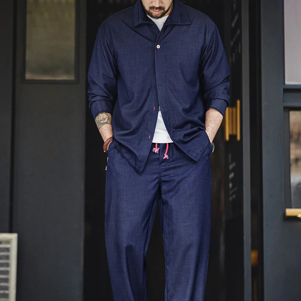 Traff Sarfy Primavera Vintage Conjuntos Azules