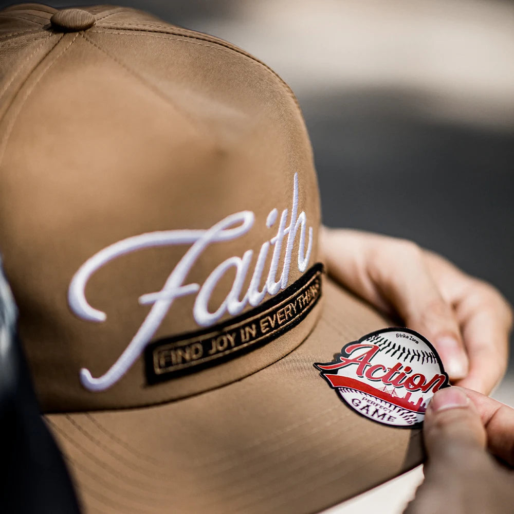 Maden Vintage Embroidered Letter Baseball Cap Unisex Round Top Flat Brim Hat Casual Sun Hat for Streetwear and Hip-Hop Style