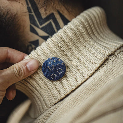 Maden New Retro Printed Pin Badge Clothing Accessories Brooch and Hat Trinkets for Men And Women