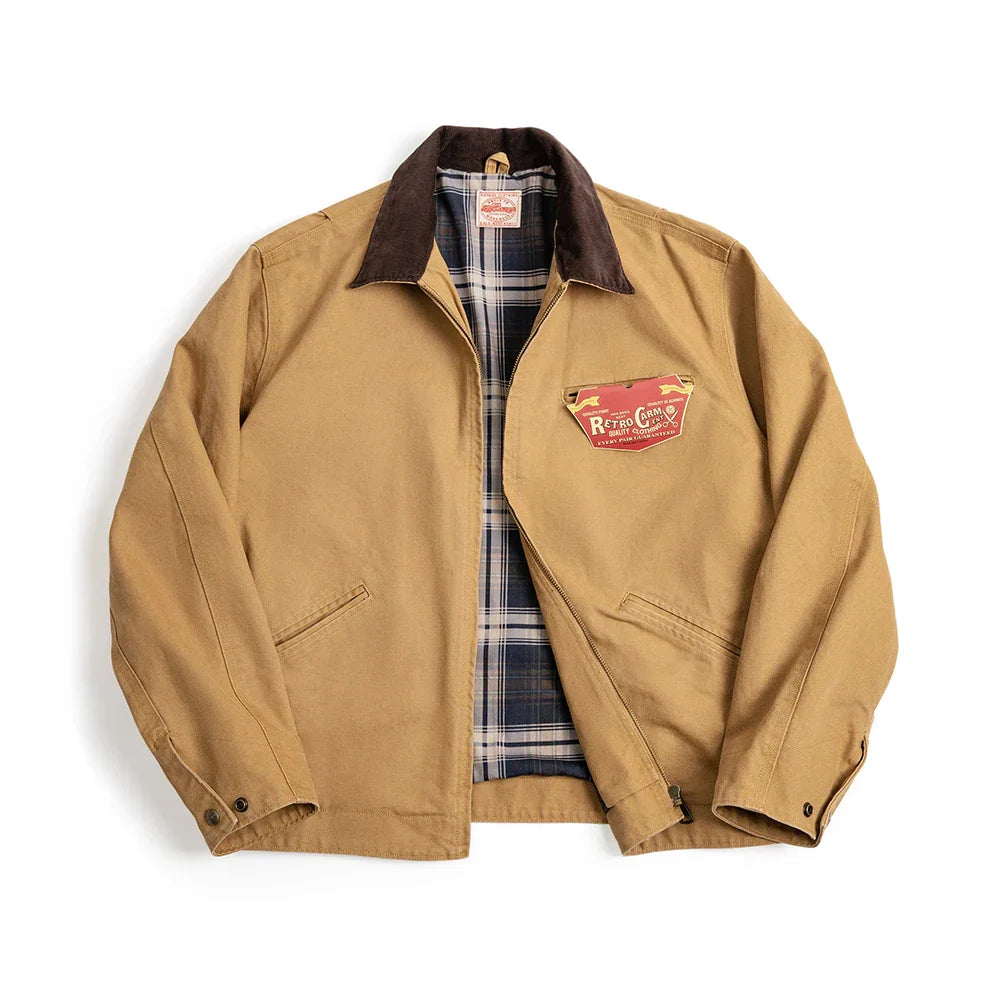 Traff Retro Canvas Detroit Chaqueta