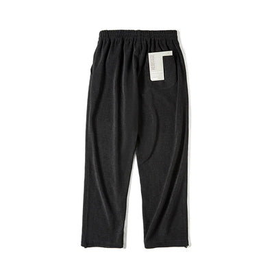 Maden Work Clothes With No Ironing And Sagging Sensation Pants With Straight Legs Imitation Corduroy Long Pants For Men