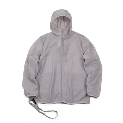 Maden Men's UPF 50+ UV Full Zip Sun Protection Jacket Light Thin Breathable Packable Fishing Windbreaker Hiking Hooded Skin Coat