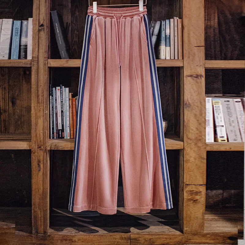 Traff Pantalón de Pierna Ancha para Mujer