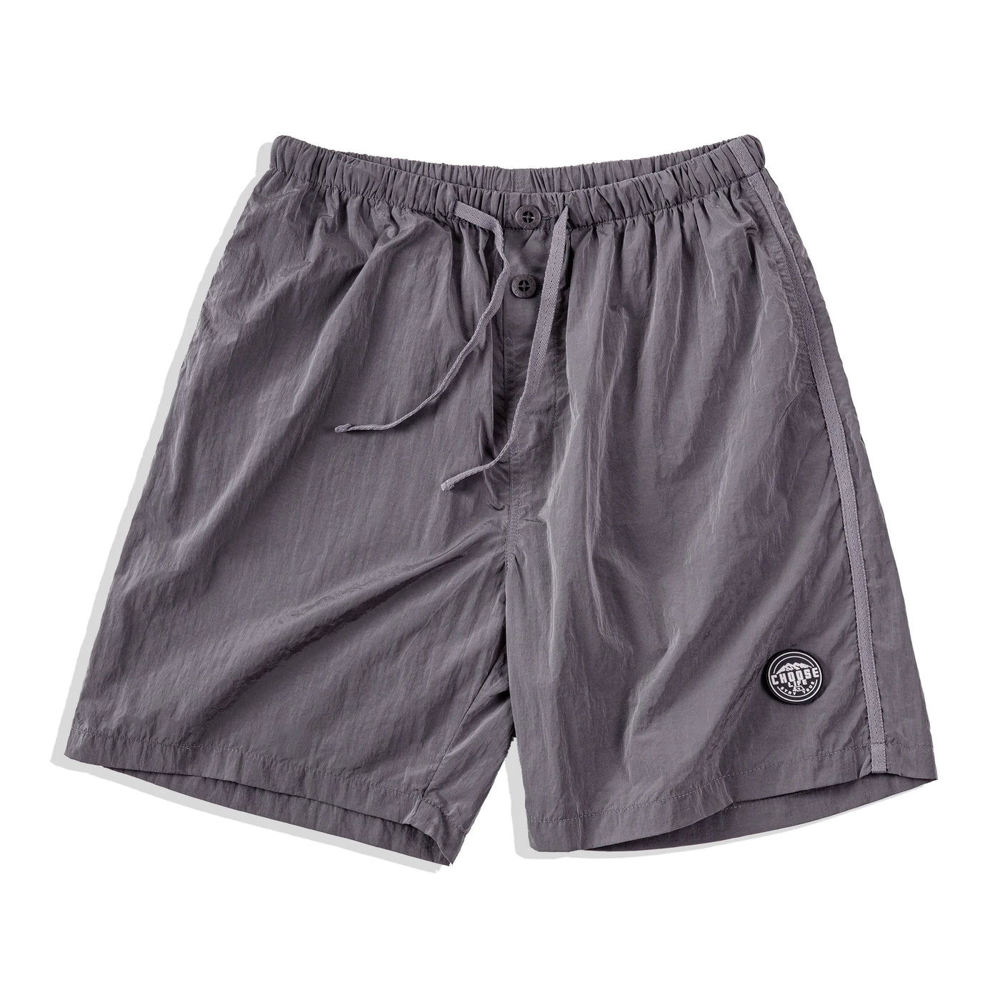 Maden Outdoor Men's Quick-Dry Shorts Lightweight Casual Elastic Waist Drawstring Shorts Loose Fit Running Contrast Summer Shorts
