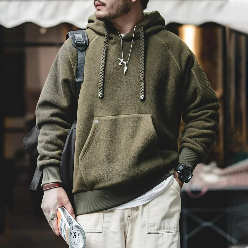 Traff Sudadera Casual de Peso Pesado