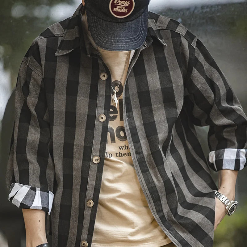 Camisas Retro Harajuku Traff