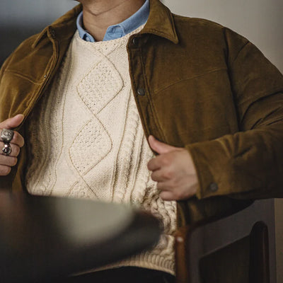 SUÉTER RETRO ARAN Traff