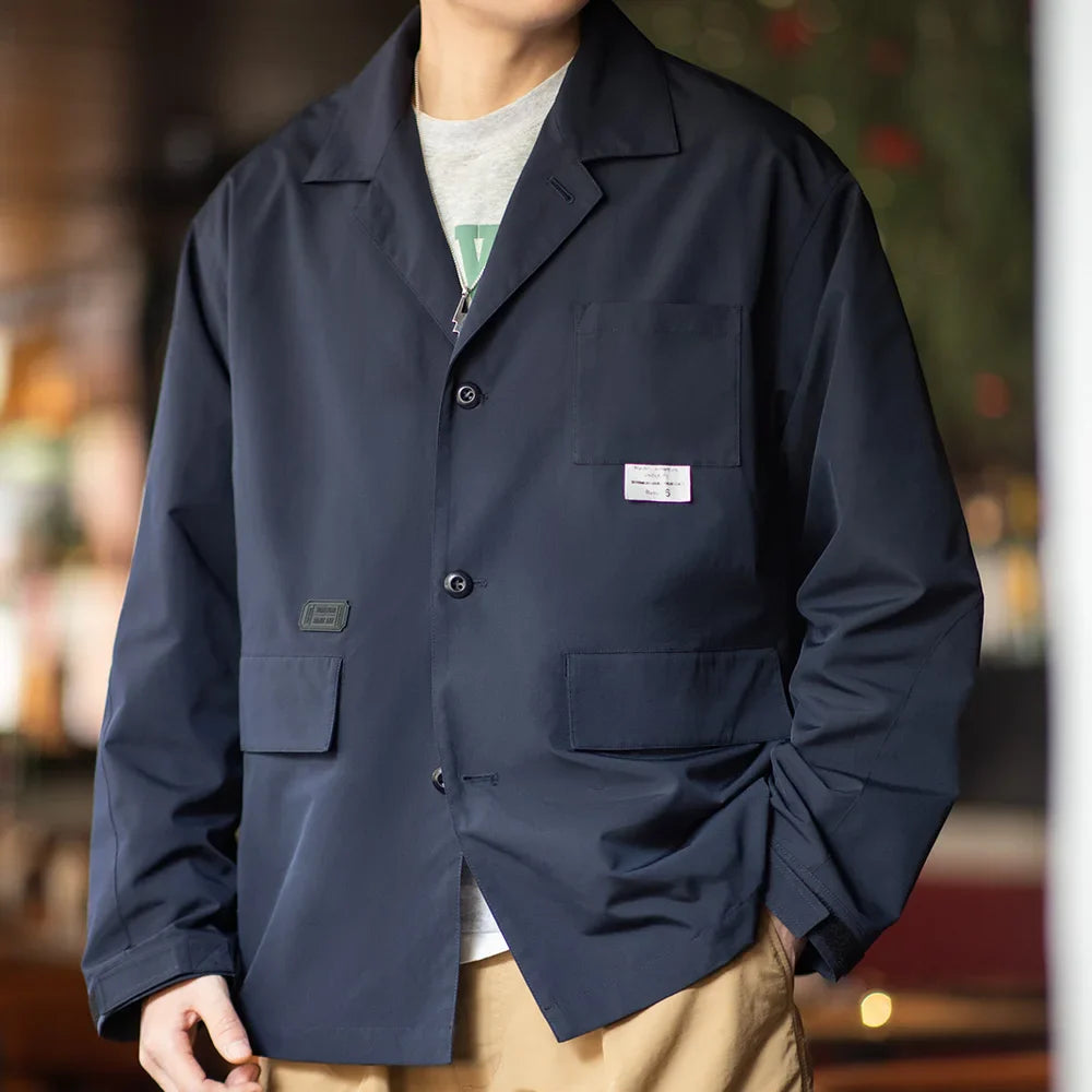 Traff Chaqueta Blazer Casual para Hombre OSP